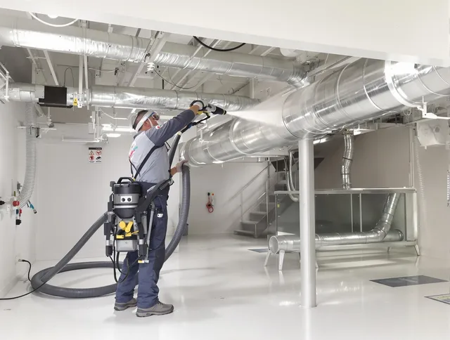Professional central duct cleaning by Barrington Air Duct Cleaning in Barrington
