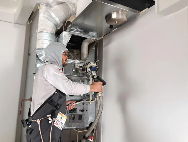 Expert furnace duct cleaning by Barrington Air Duct Cleaning in Barrington