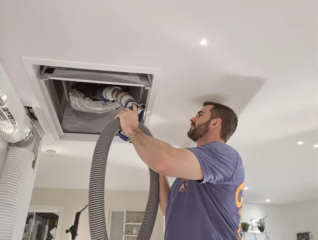Precision indoor duct cleaning by Barrington Air Duct Cleaning in Barrington